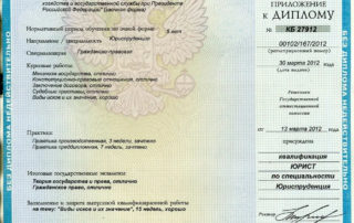 Помогалова Наталья Александровна, диплом юриста